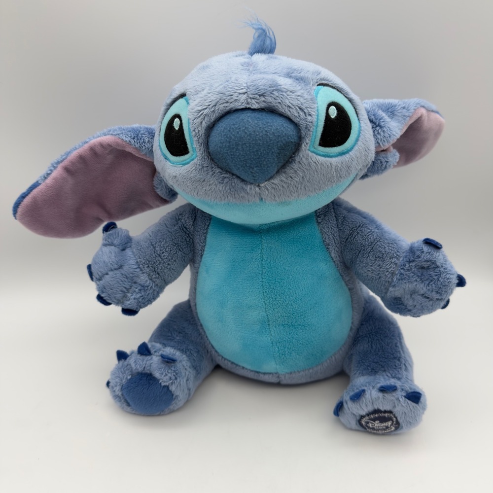 Disney Store Exclusive Stitch Plush Lilo & Stitch Experiment 626 Blue Soft Toy